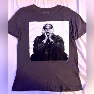 Short Sleeve Graphic Tee of Tupac